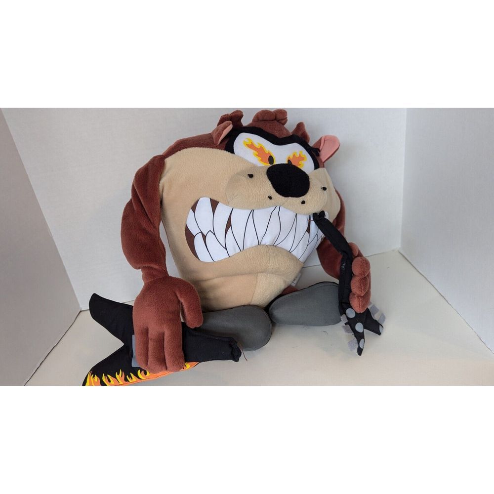 Warner Brothers Looney Tunes - TAZ Guitar/flames 10" Plush